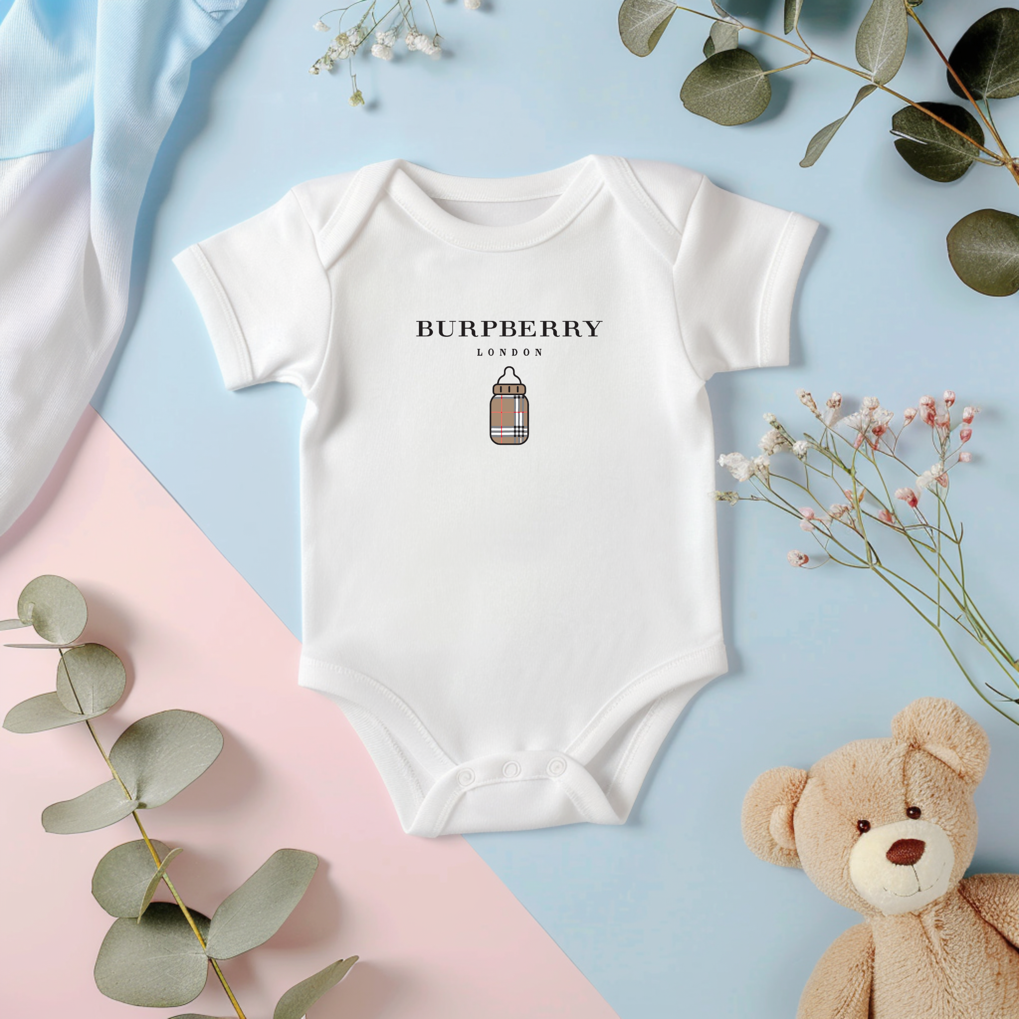 Burpberry London Onesie