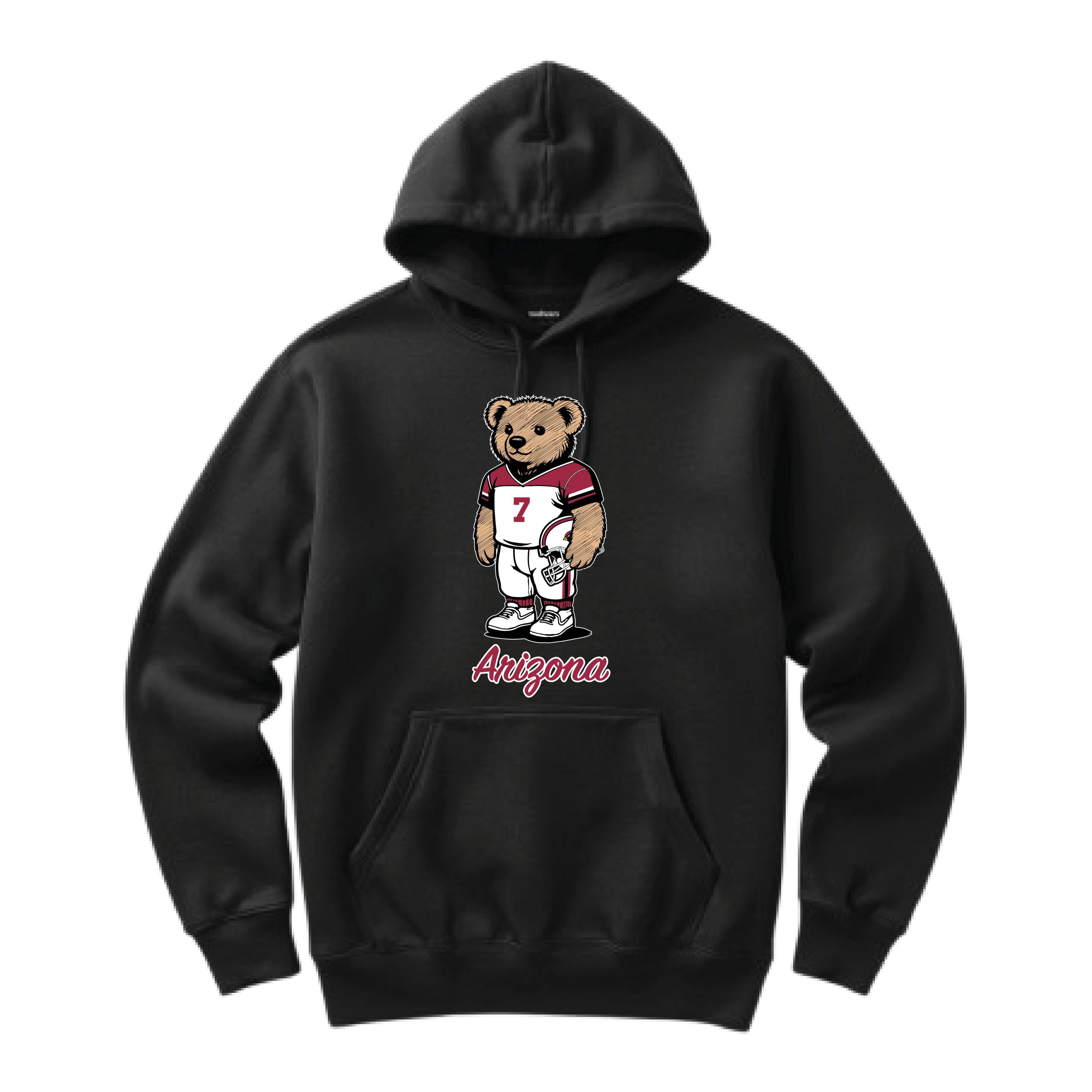 Arizona Football Bear Hoodie