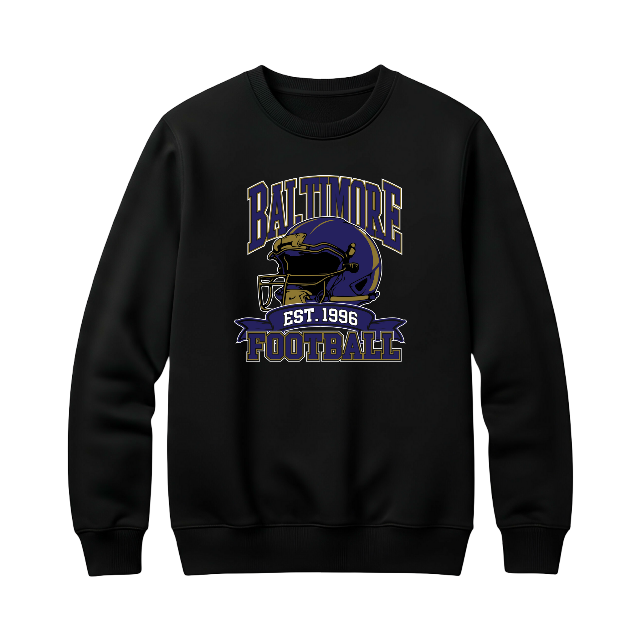 Baltimore Helmet Crewneck