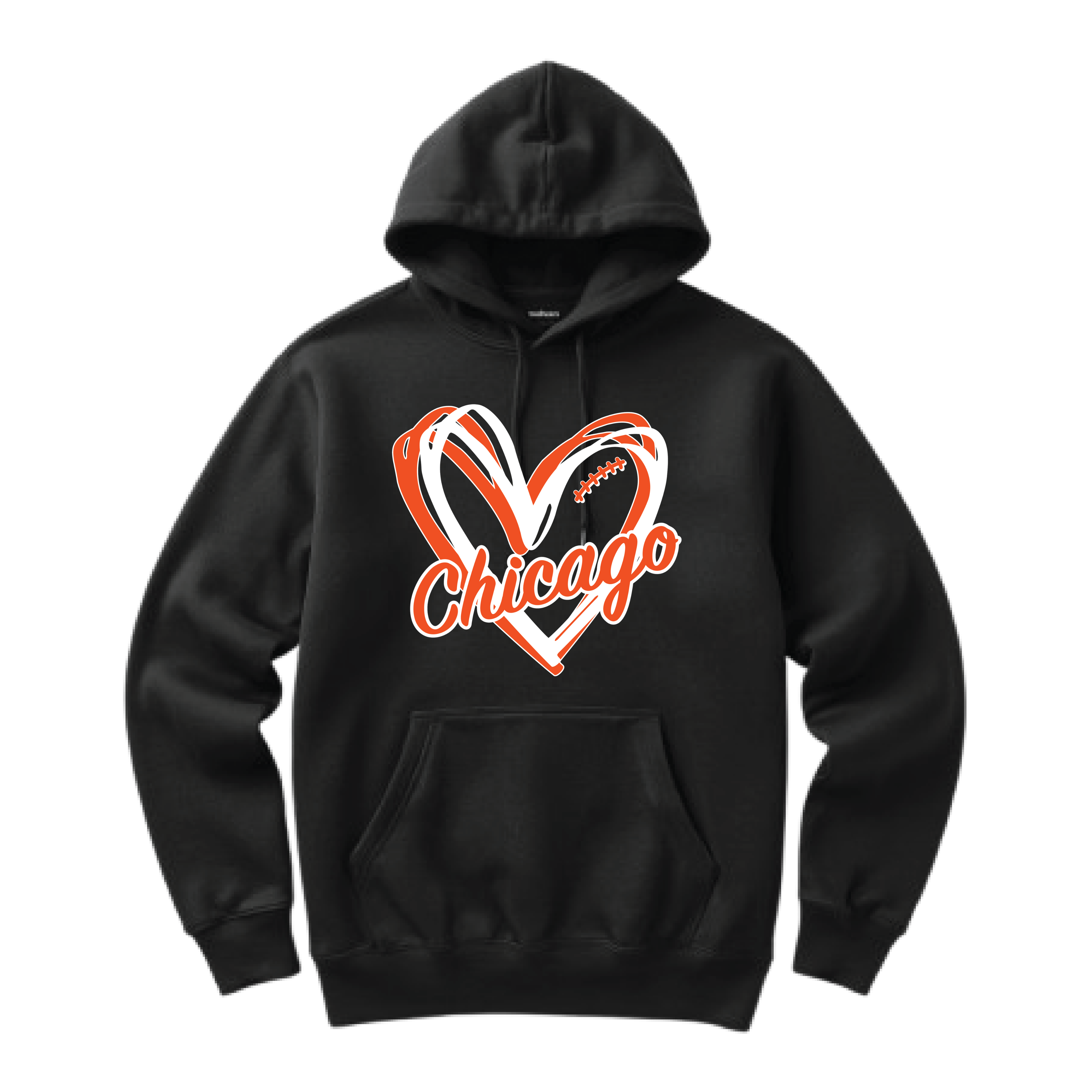Chicago Heart Hoodie