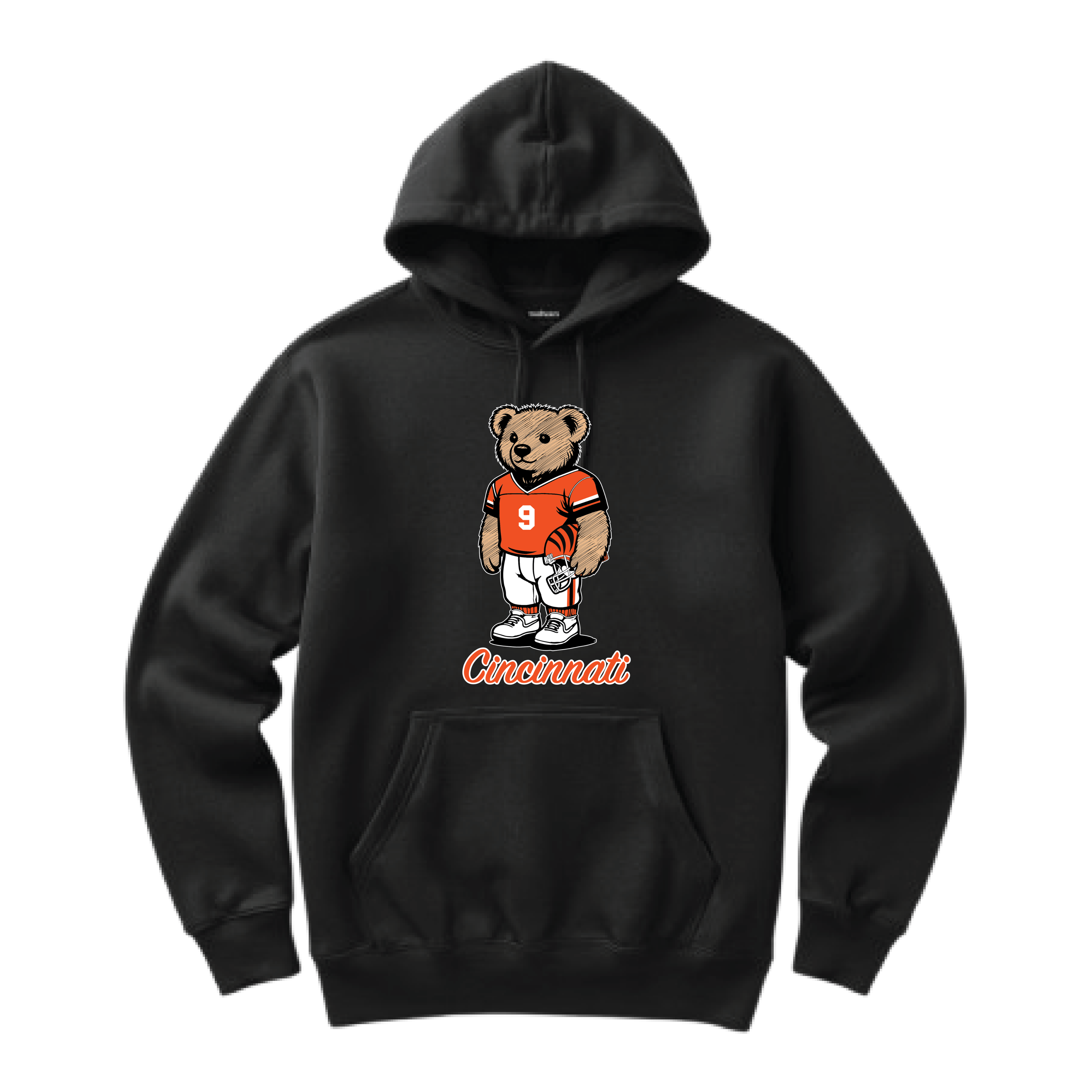 Cincinnati Football Bear Hoodie