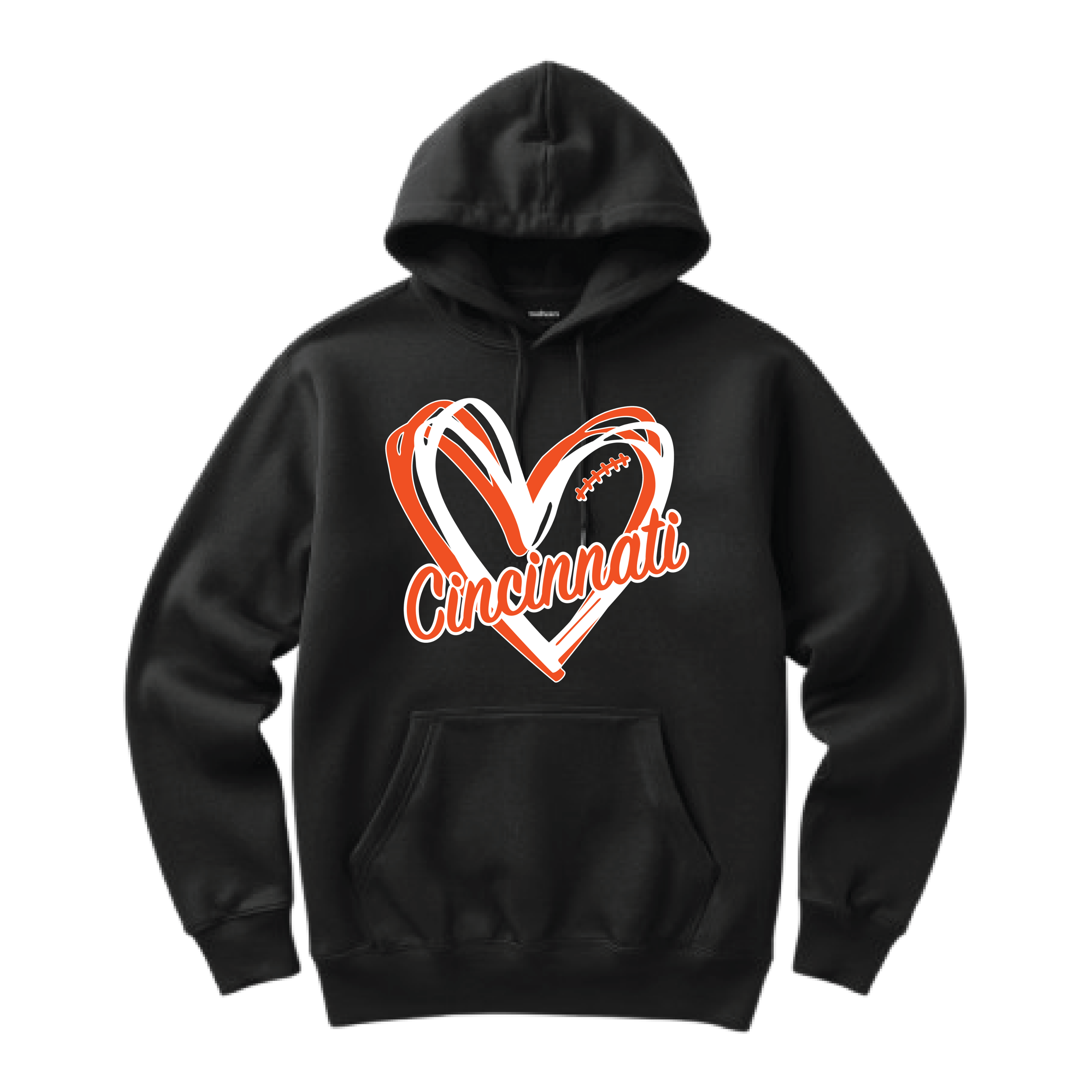 Cincinnati Heart Hoodie