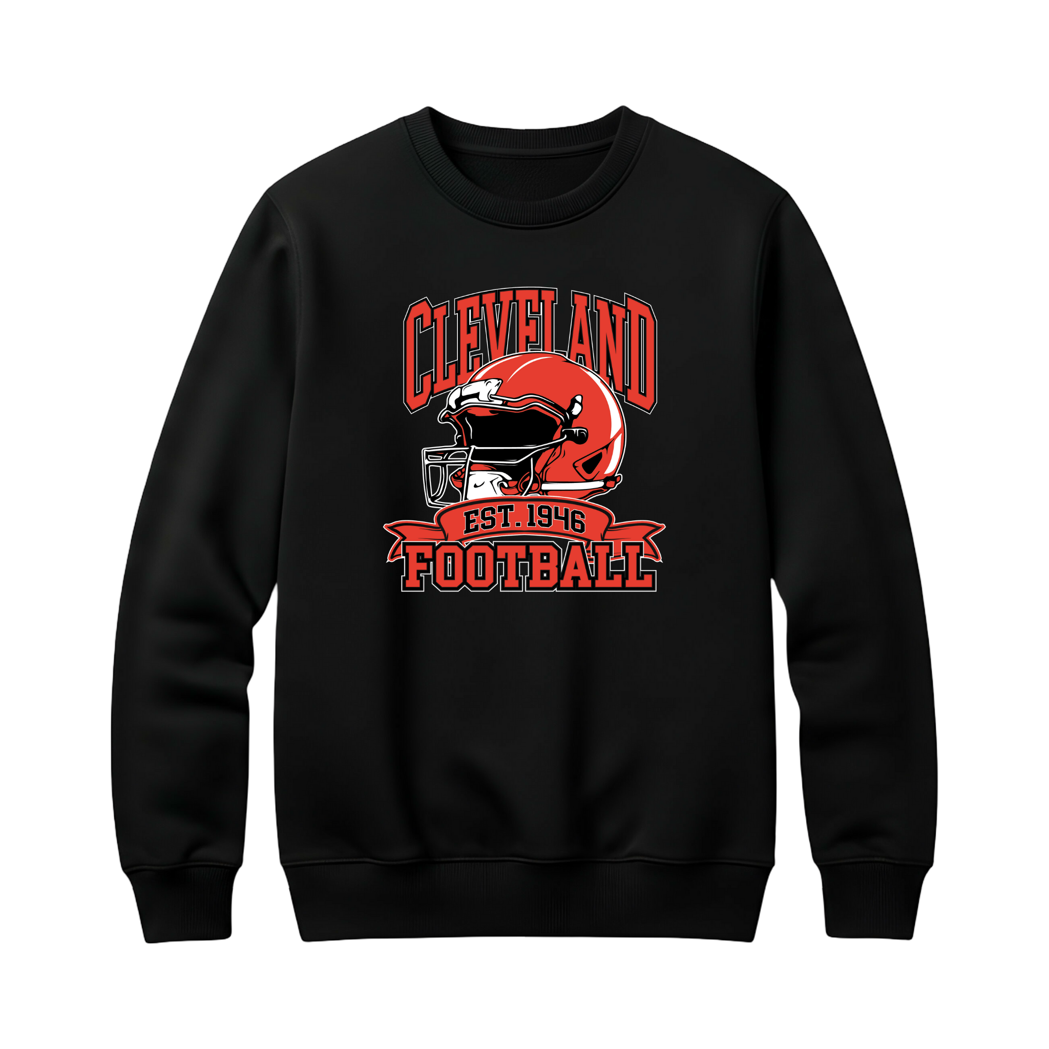 Cleveland Helmet Crewneck
