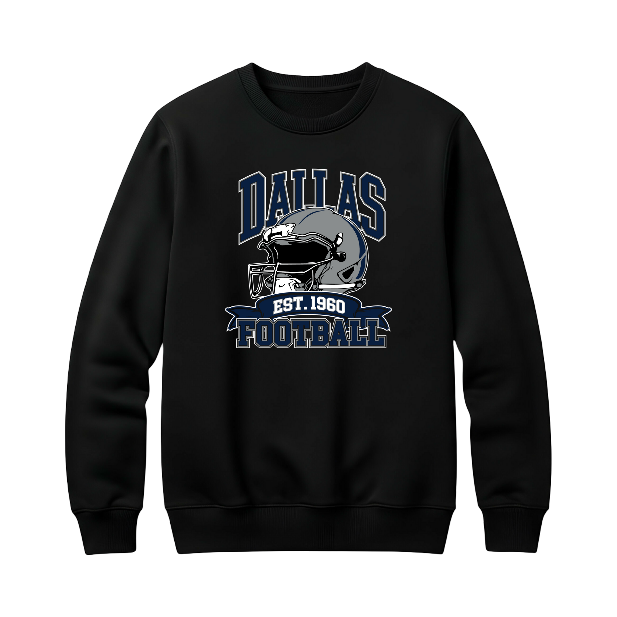 Dallas Helmet Crewneck