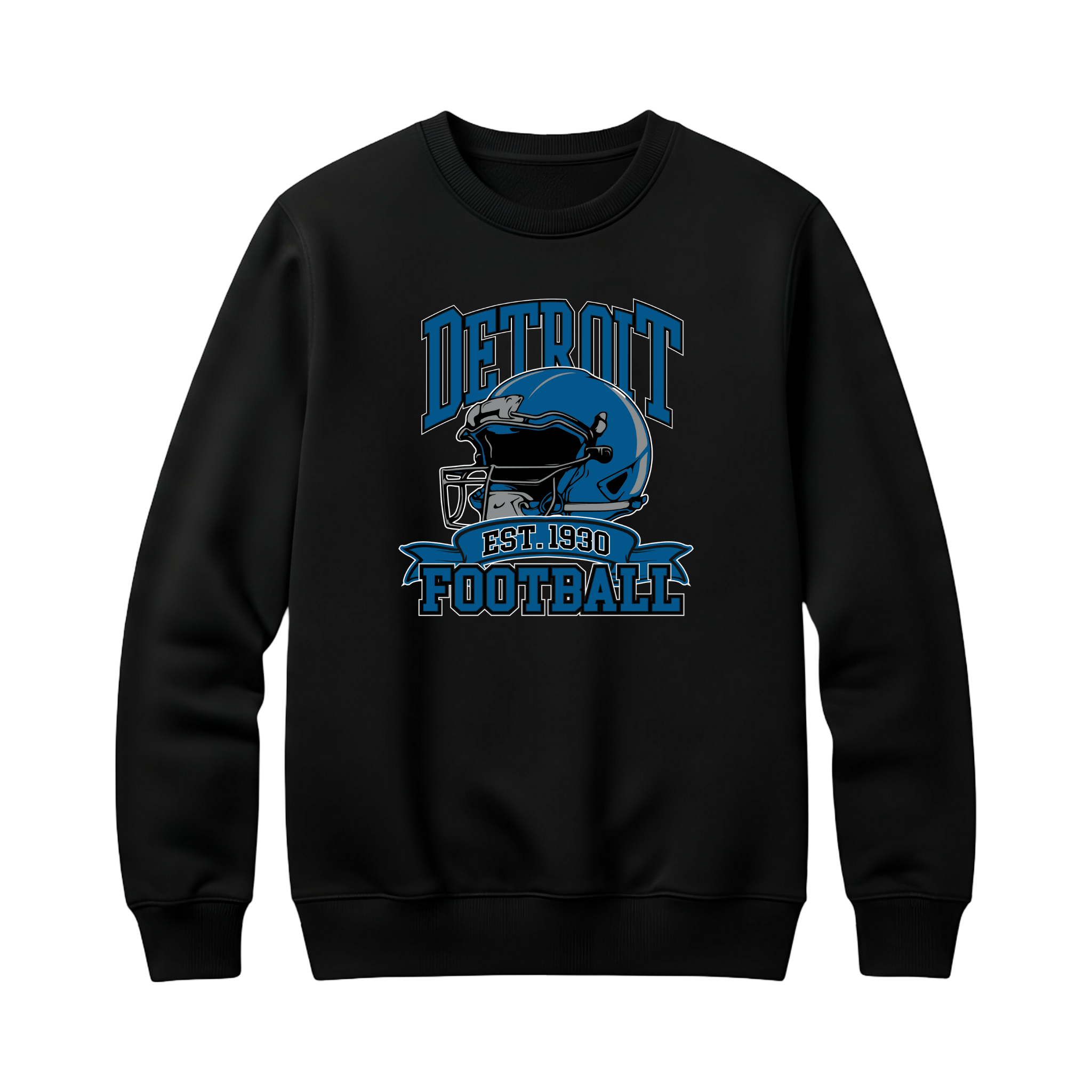 Detroit Helmet Crewneck