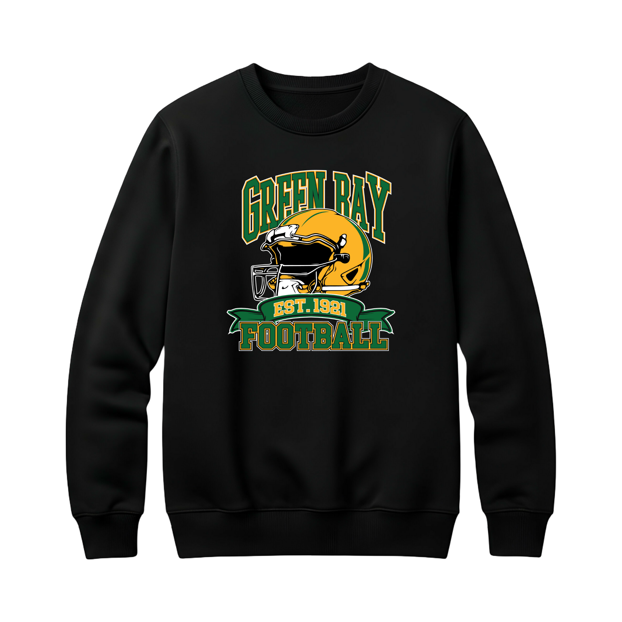 Green Bay Helmet Crewneck