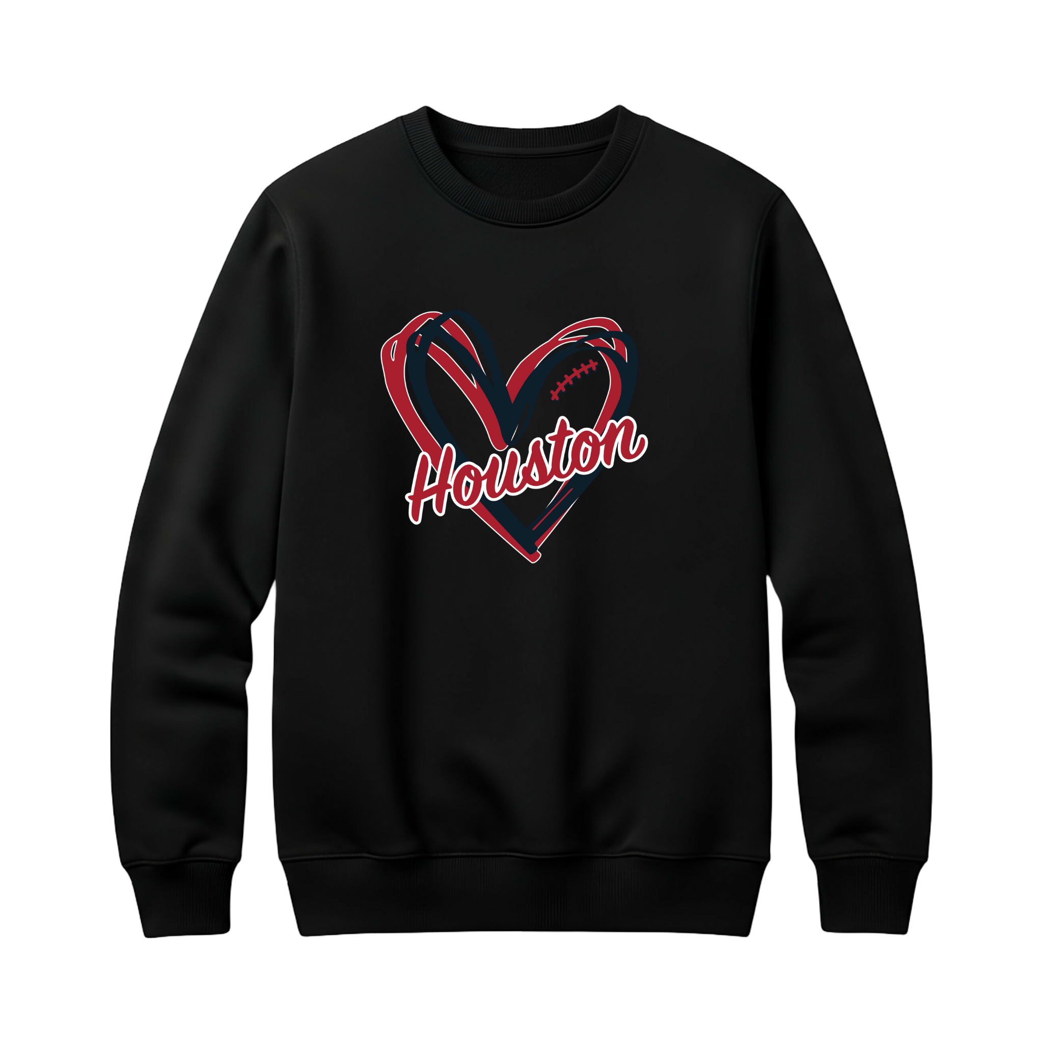 Houston Heart Crewneck