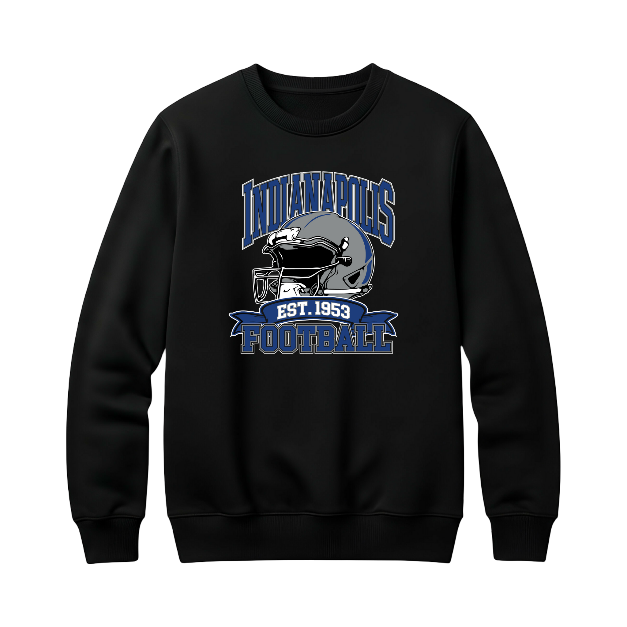 Indianapolis Helmet Crewneck