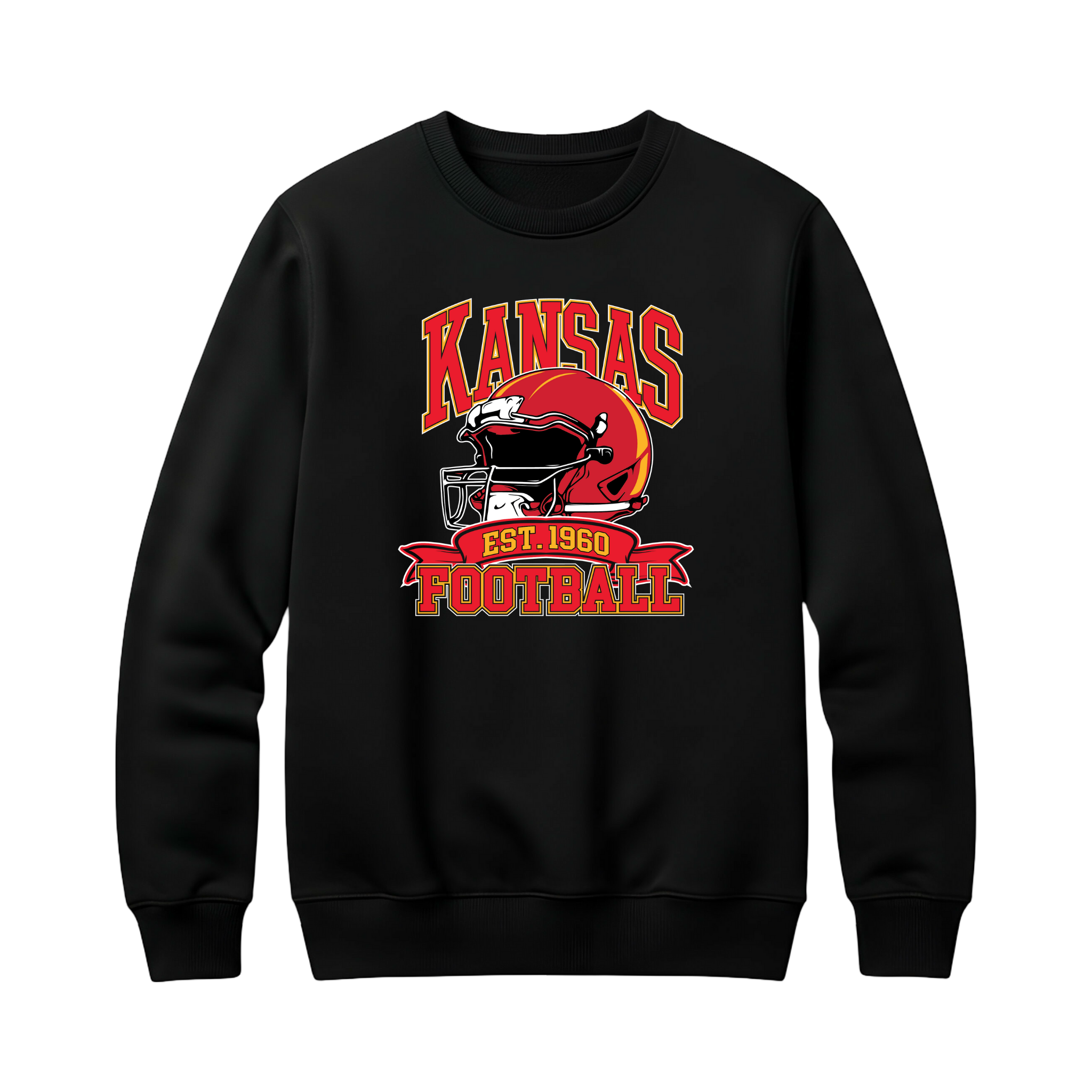 Kansas City Helmet Crewneck