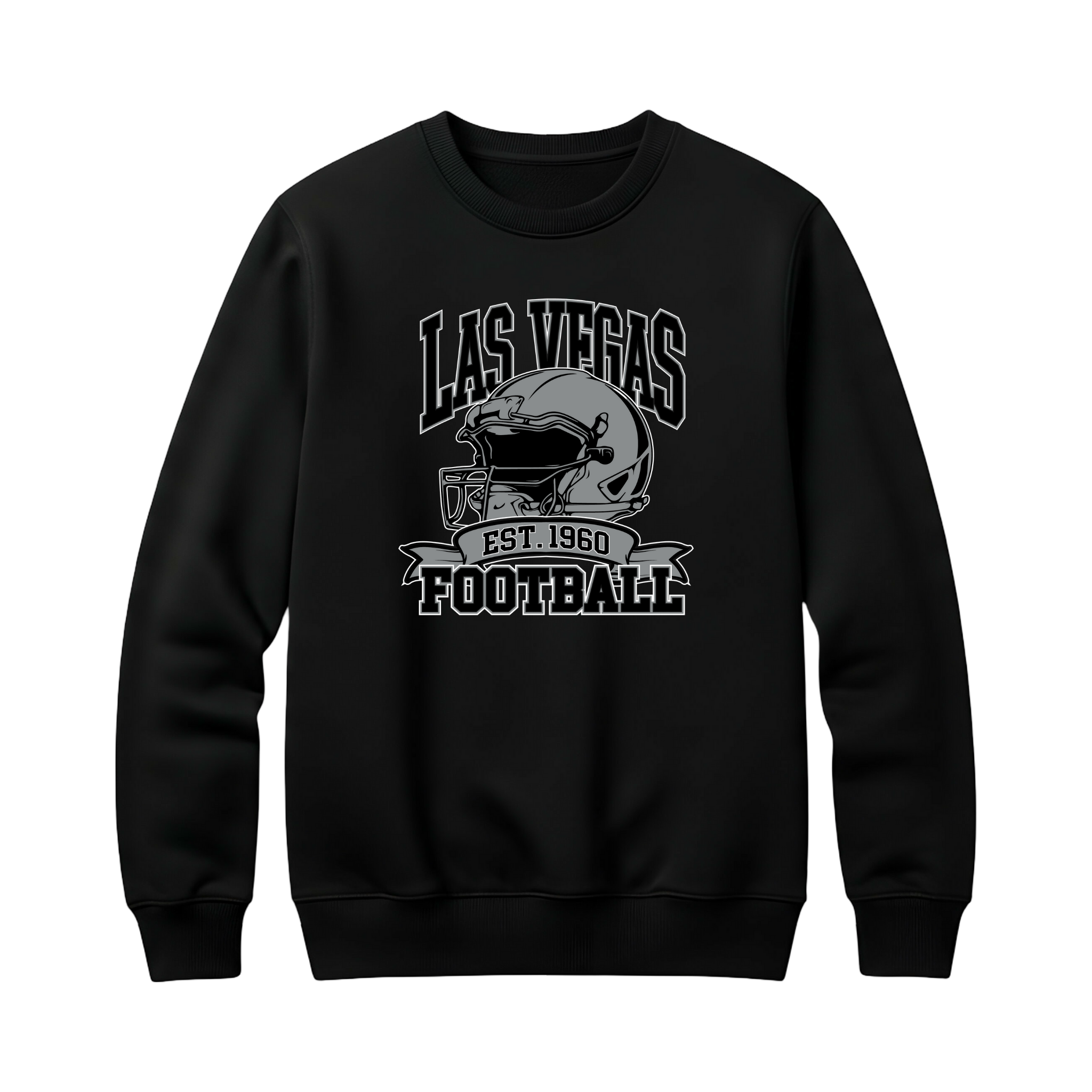 Las Vegas Helmet Crewneck