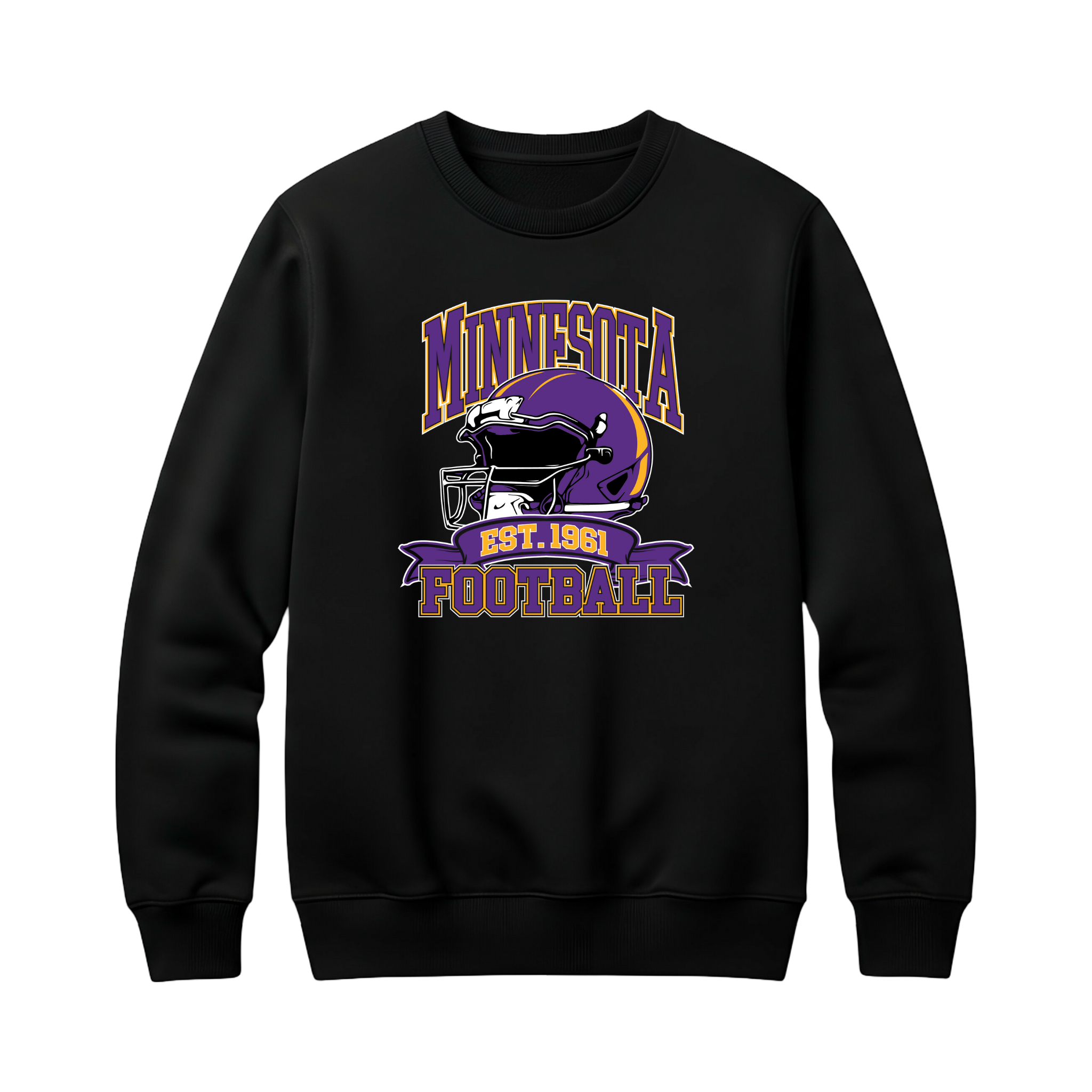 Minnesota Helmet Crewneck