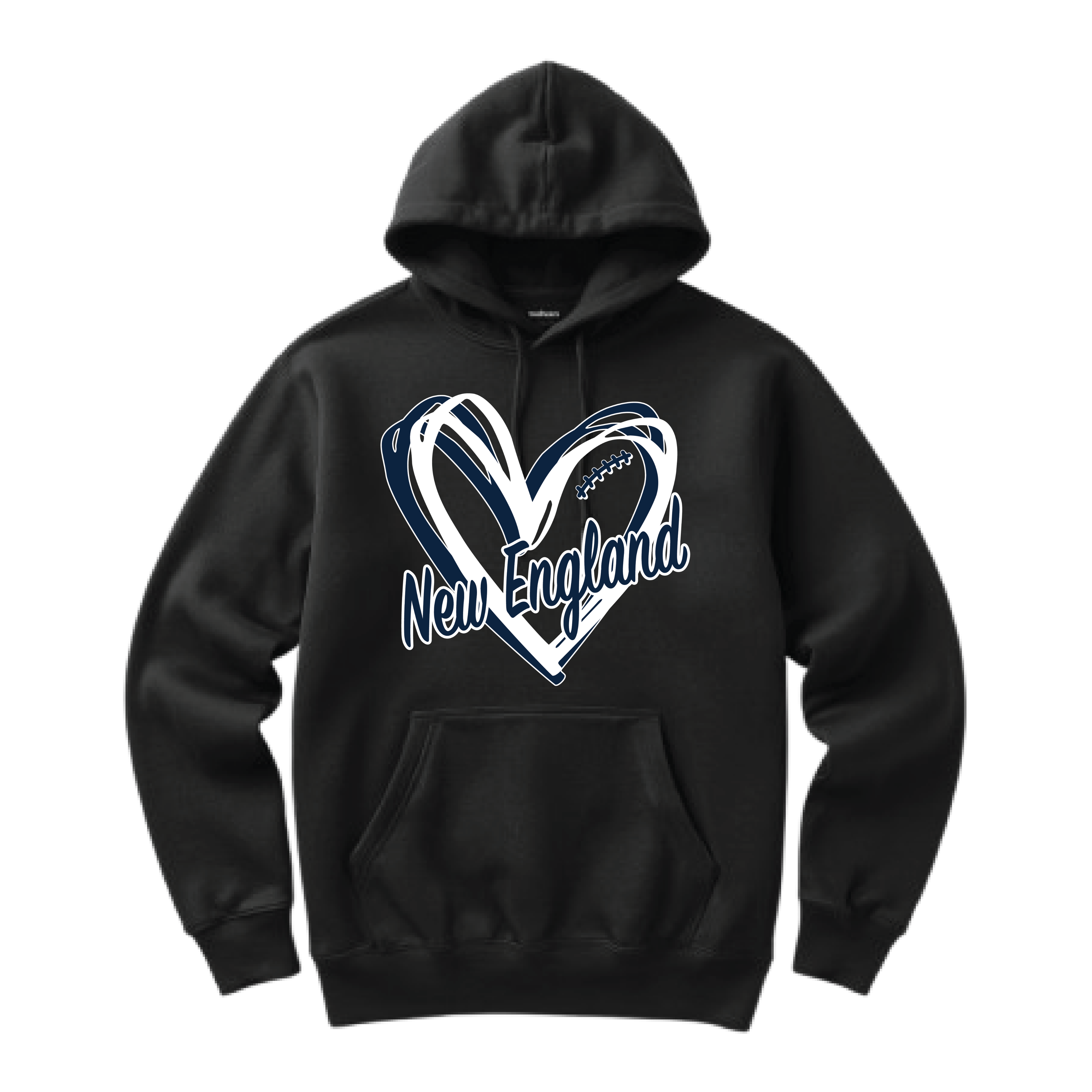 New England Heart Hoodie