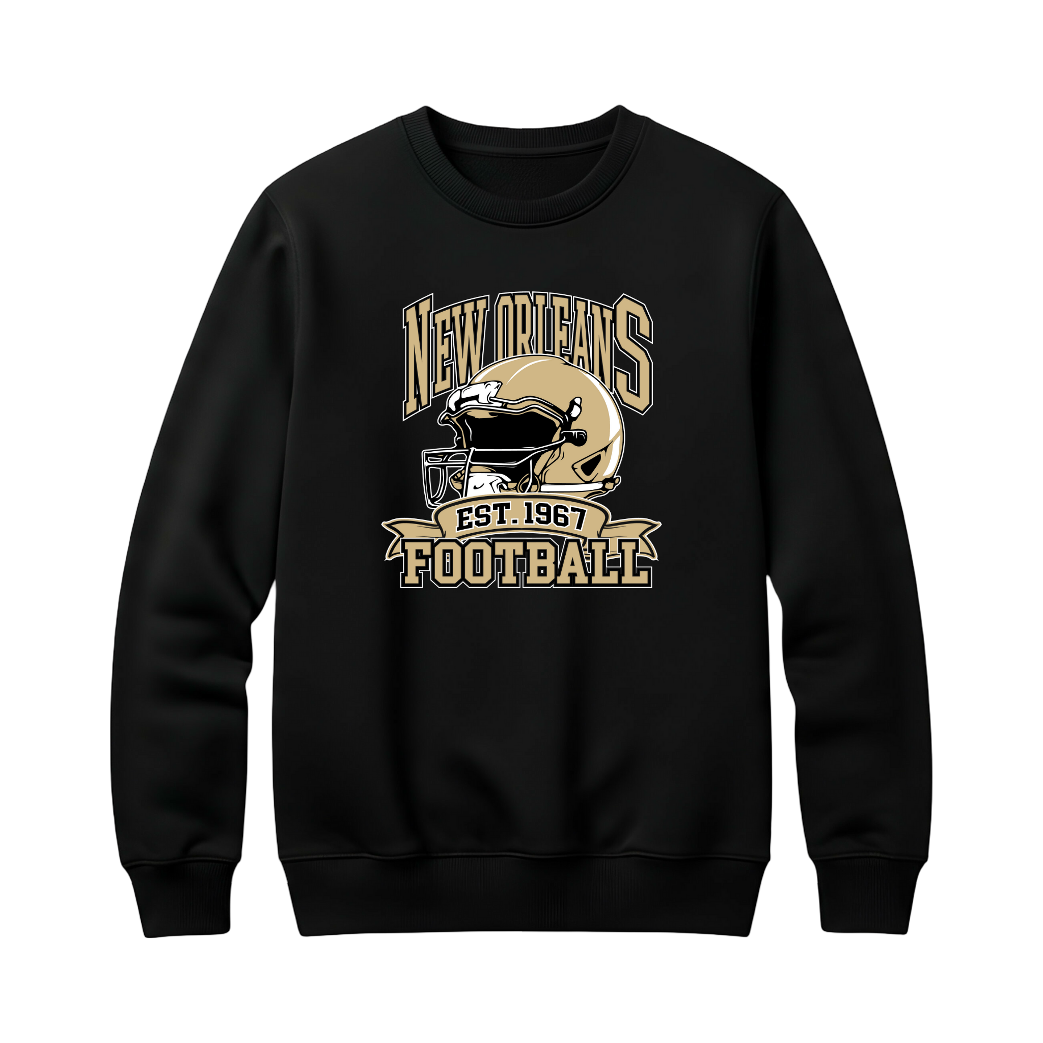 New Orleans Helmet Crewneck