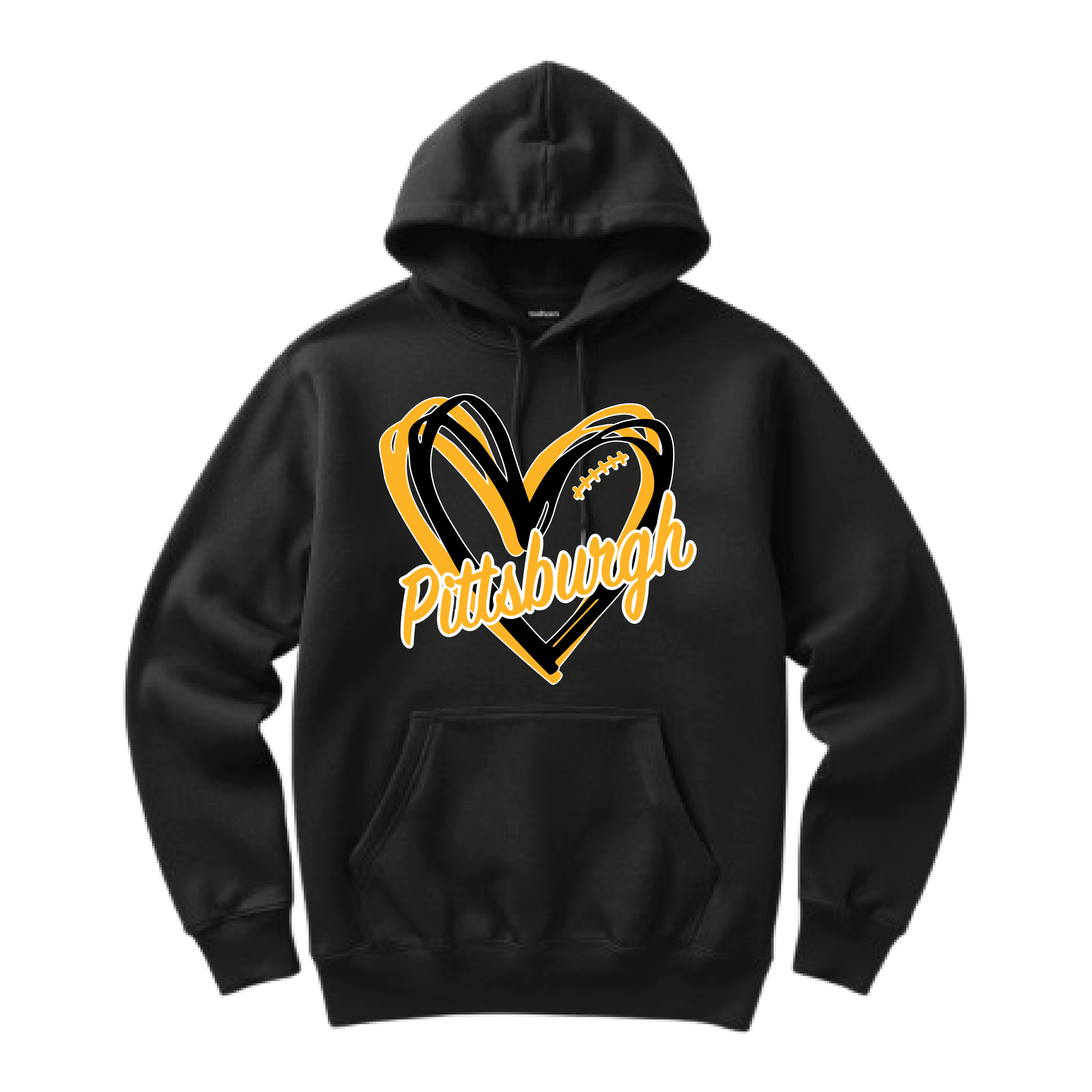 Pittsburgh Heart Hoodie