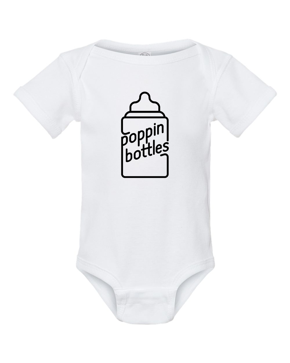 Poppin Bottles Baby Onesie | Funny Infant Onesie | Cute Baby Gift