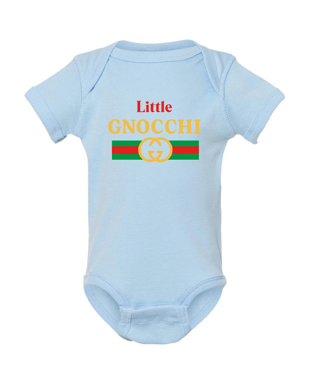 Little Gnocchi Baby Onesie | Funny Italian Parody Onesie | Cute Baby Gift