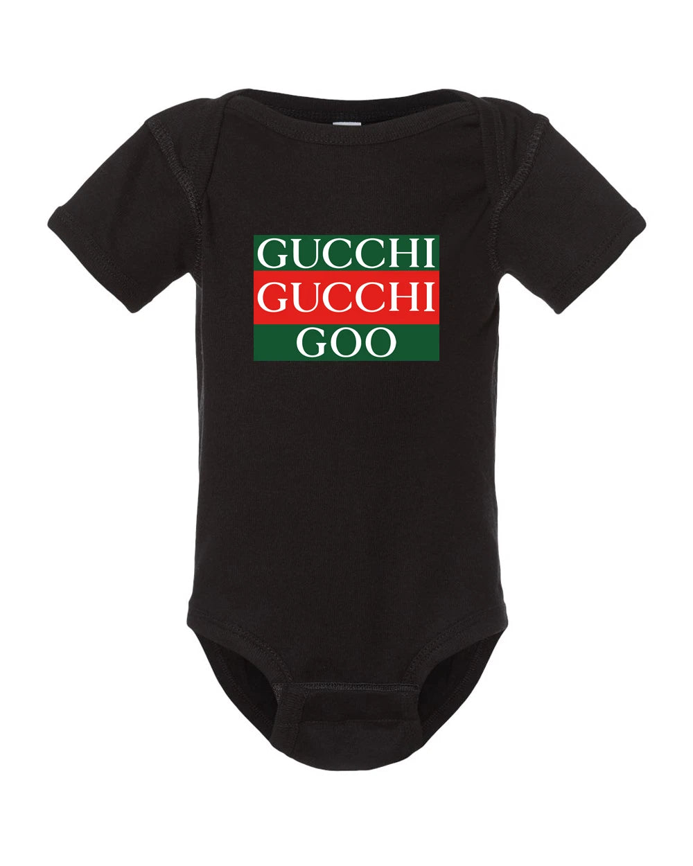 Gucchi Gucchi Goo Baby Onesie | Cute Designer Parody | Funny Baby Gift