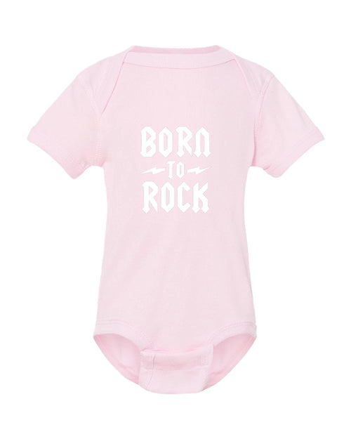 Born to Rock Baby Bodysuit | Cute Rock Star Infant Outfit | Music Lover Gift