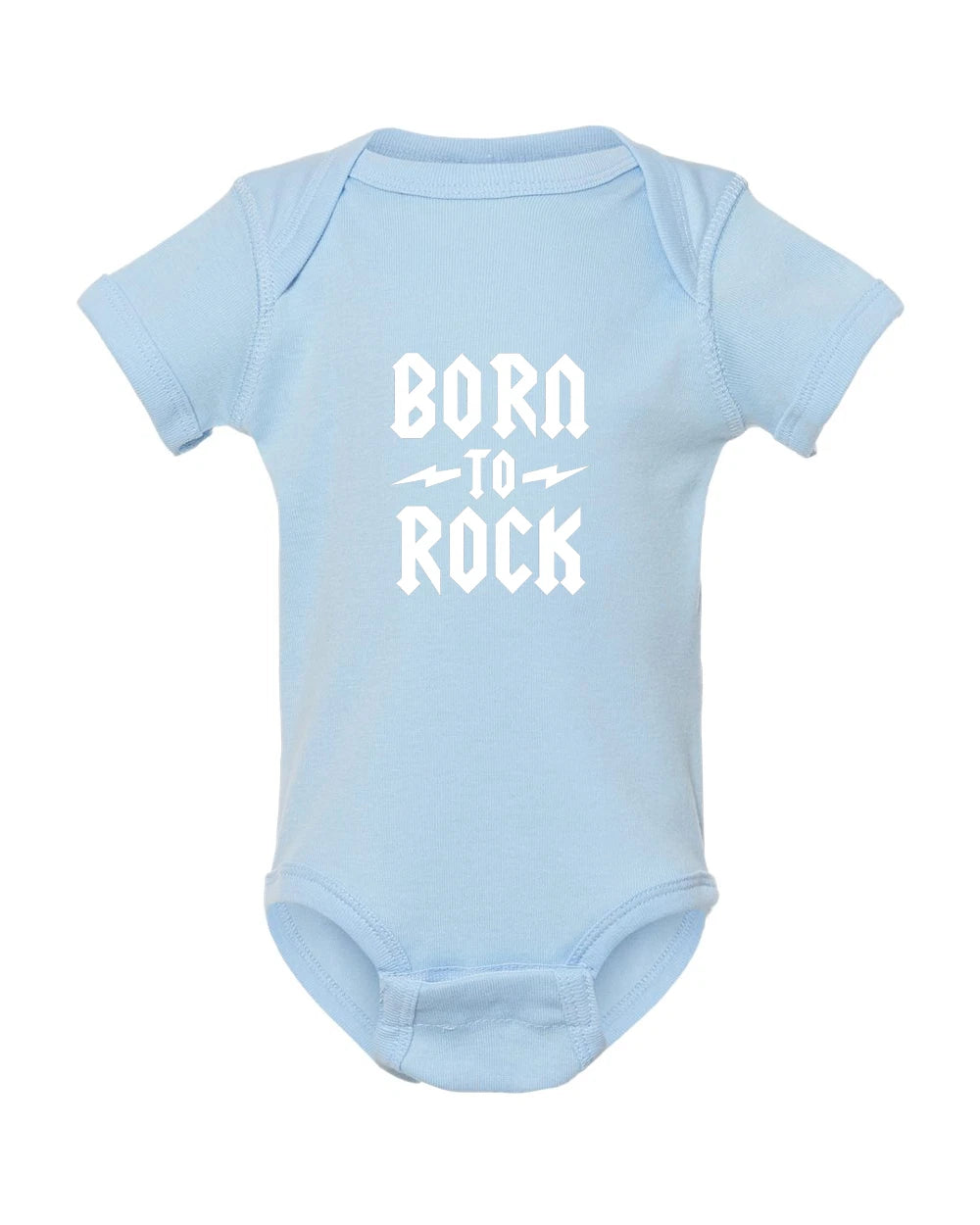 Born to Rock Baby Bodysuit | Cute Rock Star Infant Outfit | Music Lover Gift