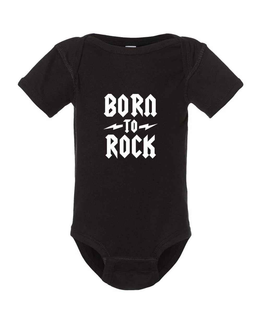Born to Rock Baby Bodysuit | Cute Rock Star Infant Outfit | Music Lover Gift