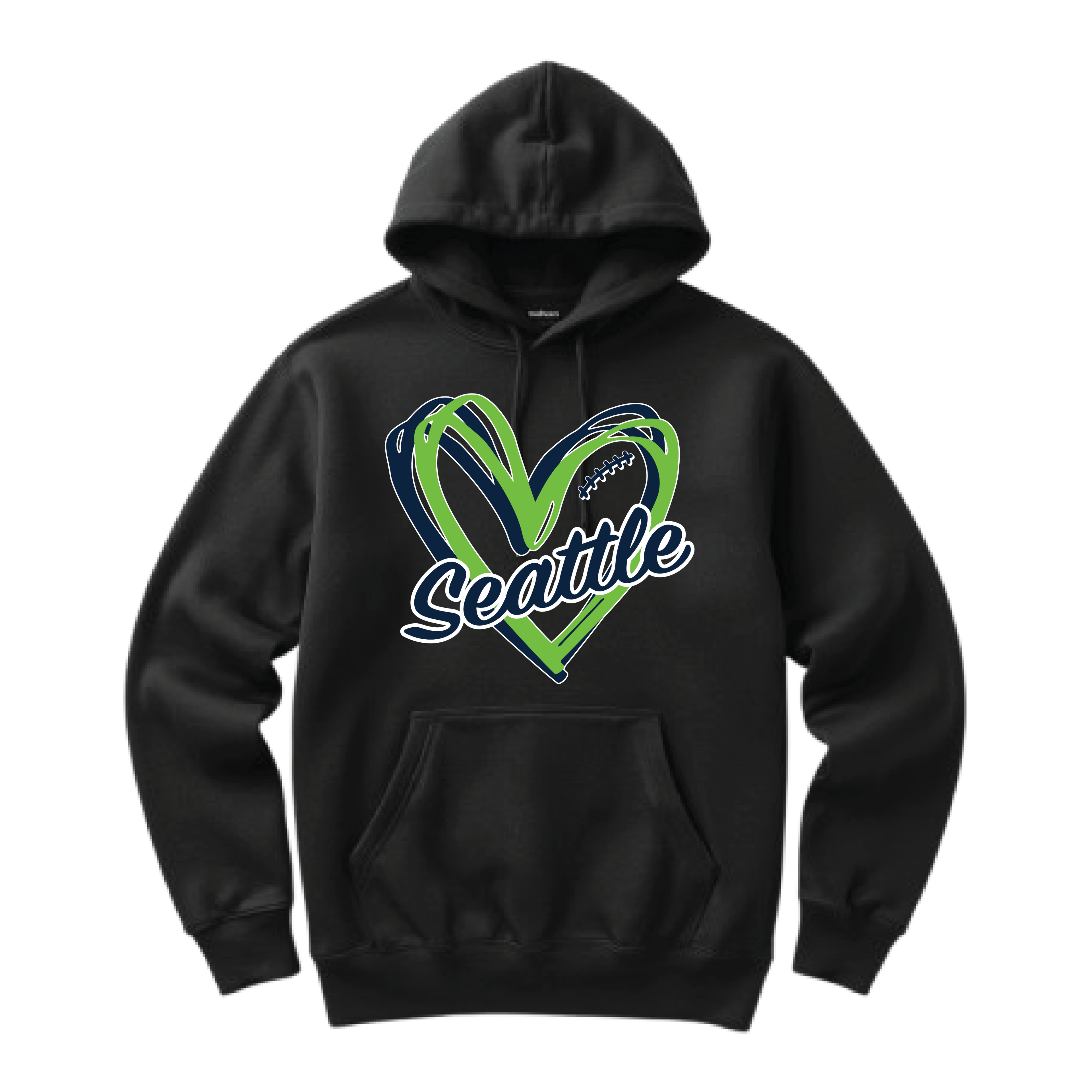 Seattle Heart Hoodie