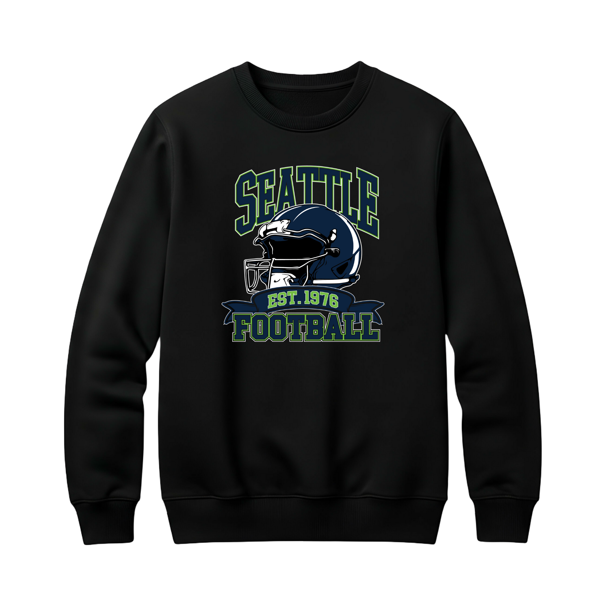 Seattle Helmet Crewneck